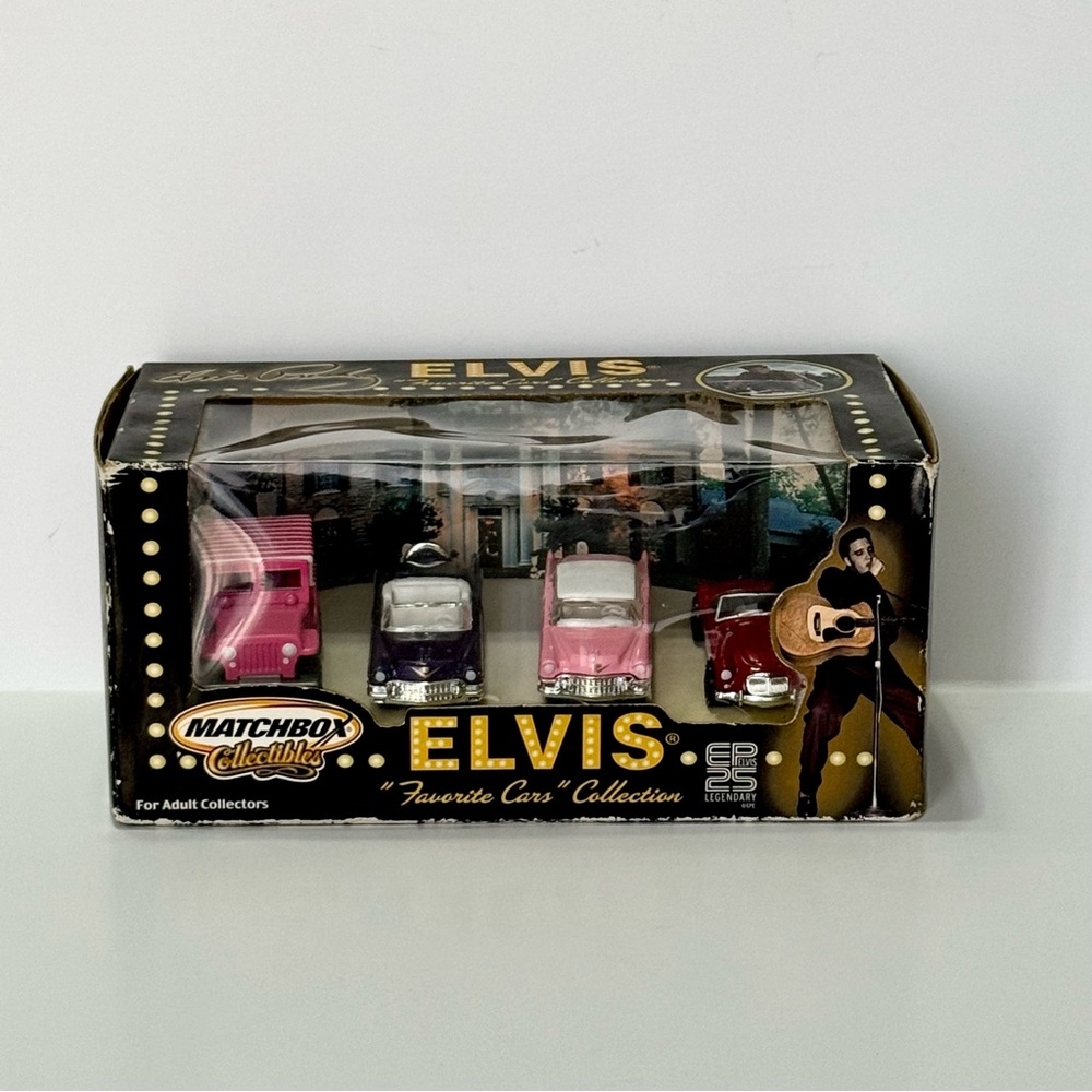 matchbox collectibles elvis favorite cars collection